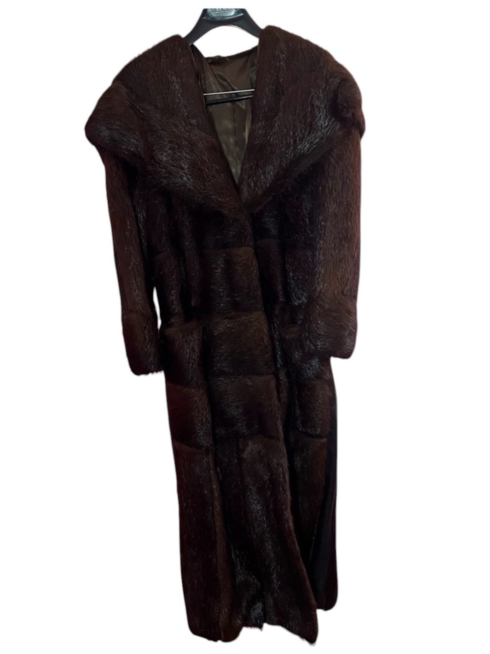 Vintage REAL Nutria Fur Coat